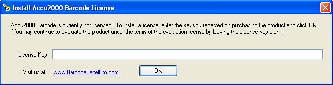 install license